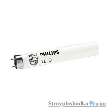 Люминесцентная лампа Philips TL-D 15W/54-765 SLV/25, 15 Вт, 450 мм, G 13