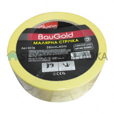 Малярная лента BauGold 38мм, 40м (0016)