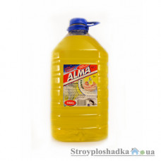 Жидкость для мытья посуды Alma лимон, 5 л