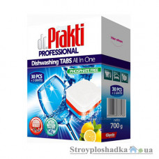 Таблетки для посудомийних машин Clovin Dr.Prakti Professional, 35 шт