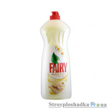 Средство для мытья посуды Fairy нежные руки, ромашка и витамин Е, 1 л