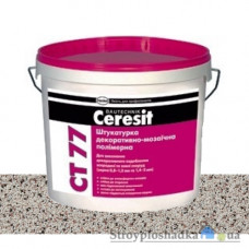Мозаичная штукатурка Ceresit CT 77 11D, 0.8-1.2 мм, 14 кг