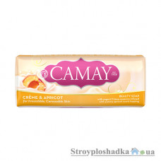 Мыло туалетное Camay Creme and Apricot, 90 г