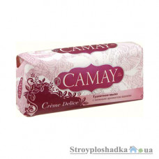 Мыло туалетное Camay Creme Delice, с ароматом ванили, 90 г