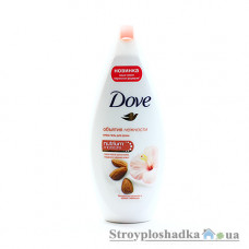 Крем-гель для душа Dove, Миндальное молочко и аромат гибискуса, 250 мл