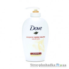 Крем-мило рідке Dove, Ніжний шовк, 250 мл
