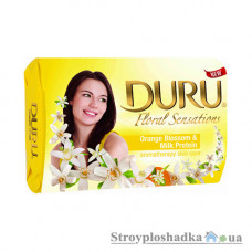 Мыло Duru Floral Sensations Цветок апельсина и молочные протеины, 90 г