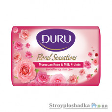 Мыло Duru Floral Sensations Марокканская роза и молочные протеины, 90 г