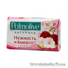 Мыло туалетное Palmolive, с экстрактом цветка вишни, 90 гр 