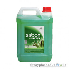 Мыло жидкое Sabon, алоэ, канистра, 5 л