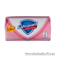Мыло туалетное Safeguard, с витамином Е, 90 г