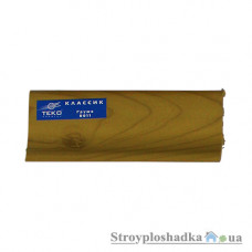 Плинтус напольный Теко Классик 0011, древоподобная текстура, груша, 2.5 м