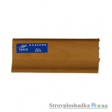 Плинтус напольный Теко Классик 0046, древоподобная текстура, вяз, 2.5 м