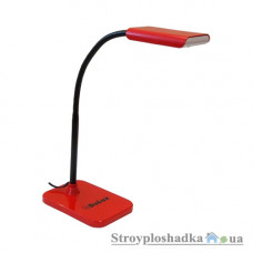 Настольная лампа Delux TF-230, красная, LED, 3 Вт, 90001291