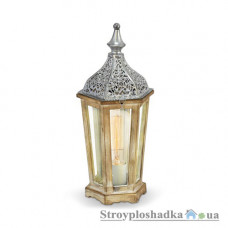 Настільна лампа Eglo 49277 Vintage, срібляста, 60 Вт, E27