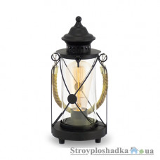 Настільна лампа Eglo 49283 Vintage, чорна, 60 Вт, E27