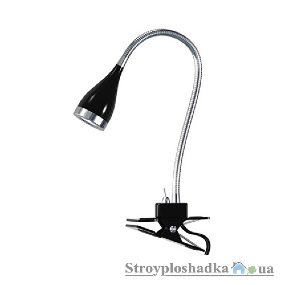 Настольная лампа Horoz Electric HL002L, LED, 3Вт, черная