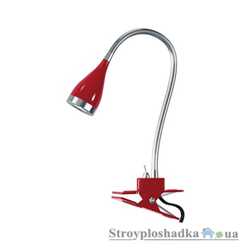 Настольная лампа Horoz Electric HL002L, LED, 3Вт, красная