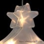 Новогодний декор Luca Lighting Елочка, статика, голографический эффект, батарейки AAА (371885)