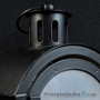 Новогодний декор Luca Lighting Фонарь черный 20 см, статика, голографический эффект, металл/стекло, батарейки AA (371945)