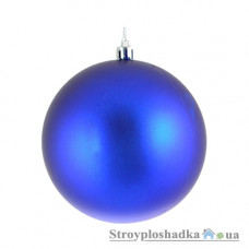 Игрушка Новогодько Шар, d-10 см, синий матовый (972631)