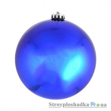 Игрушка Новогодько Шар, d-15 см, синий глянец (972651)