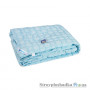 Одеяло Руно Комфорт Плюс (317.02 ШК+У), 155х210 см, шерстяное, голубое