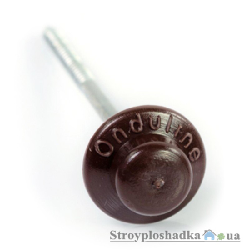 Цвяхи для ондуліна Onduline, коричневі, 100 шт