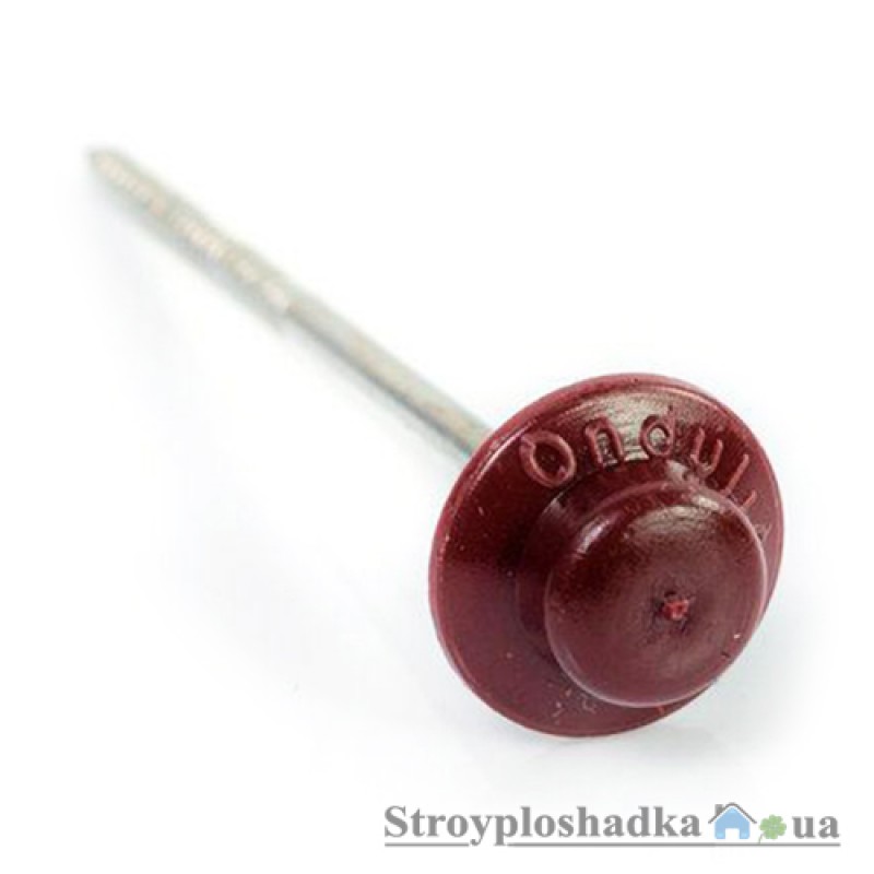 Цвяхи для ондуліна Onduline, червоні, 100 шт