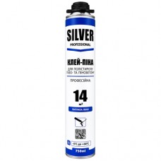 Клей-піна SILVER, професійна, під пістолет, 750 мл
