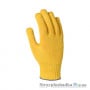 Перчатки рабочие Doloni 4460, с ПВХ рисунком, желтые, размер 11