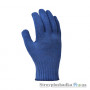 Перчатки рабочие Doloni 646, с ПВХ рисунком, синие, размер 10