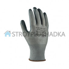 Перчатки с нитриловым покрытием Doloni 4576, серые, размер 8