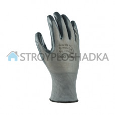 Перчатки с нитриловым покрытием Doloni 4577, серые, размер 10