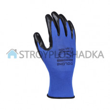 Перчатки с нитриловым покрытием Doloni 4590, синие, размер 10