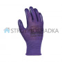 Перчатки с нитриловым покрытием Doloni 4593, фиолетовые, размер 7