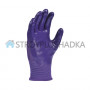 Перчатки с нитриловым покрытием Doloni 4593, фиолетовые, размер 7