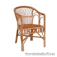 Плетене крісло Чернігівської ФЛВ КО-7, з лози, 58х57х85 см