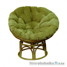 Плетене крісло Чернігівської ФЛВ Папасан, з ротанга, 105 см