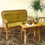 Плетеный диван Черниговской ФЛИ ДО-8, из лозы, 130х70х97 см