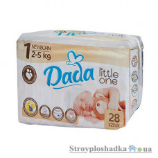 Подгузники Dada Newborn, little one, 2-5 кг, 28 шт