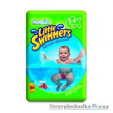 Підгузки-трусики для плавання Huggies Little Swimmers 3-4, 7-15 кг, 12 шт