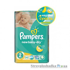 Підгузки Pampers New Baby-Dry, Mini, 3-6 кг, економ упаковка -, 68 шт.
