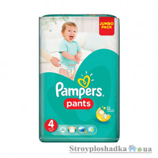 Подгузники Pampers Pants Maxi, 9-14 кг, джамбо, 52 шт.