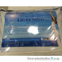 Подушка Doctor Health ортопедическая Latex Mini, 40х33 см, прямоугольная, белая