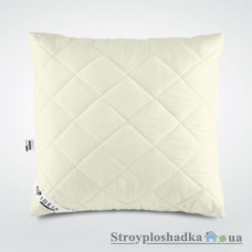 Подушка Ідея на блискавці Comfort Standart +, 70х70 см, квадратна, молочна