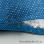Подушка Ідея декоративна Хмара, 55х85 см, фігурна, синя