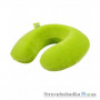 Подушка Ідея ортопедична Рогалик, 30х10х33 см, U-подібна форма, зелена