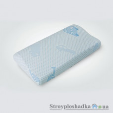 Подушка Идея ортопедическая для сна (детская), 40х60 см, прямоугольная, голубая