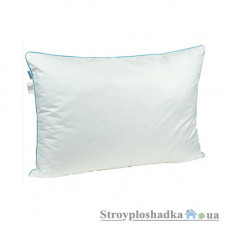 Подушка Руно з силіконізованими поліестеровими кульками, 40х60 см, прямокутна, біла